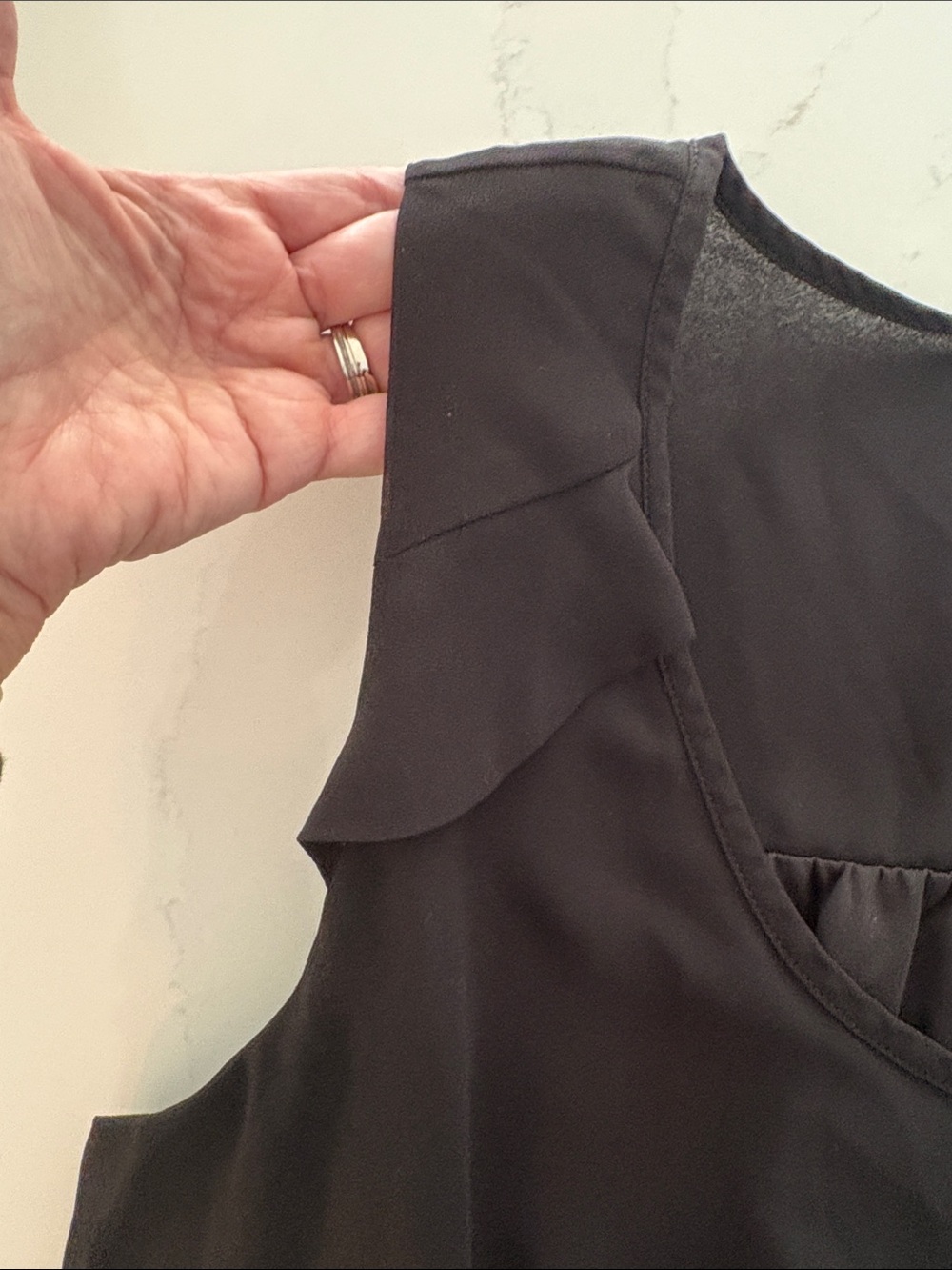 Reitmans Black Sleeveless Lined Drawstring Waist Dress Size XXL - Picture 8 of 9